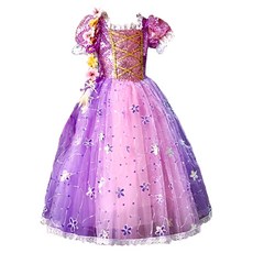 Rapunzel 樂佩 萬聖節表演服 Set, 長髮公主, 1組