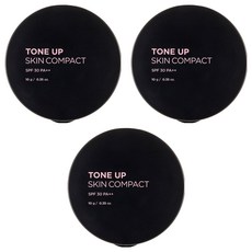 THE FACE SHOP 菲詩小舖 Tone Up粉餅 SPF30 PA++ 10g, V203 Natural Beige, 3盒
