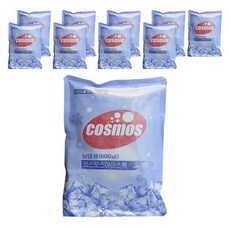 韓國 cosmos 不織布保冷劑 600ml, 1個, 10個