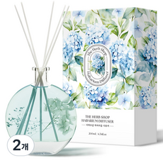 더허브샵 하바리움 디퓨저, 2개, 200ml, 호텔우드