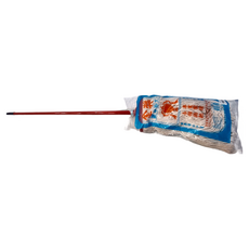 金獎 豪華紗拖把 + 4尺鋼柄-大 1組, TRC混紡沙、聚丙烯(PP)、木柄