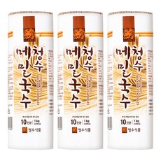 청수식품 메밀국수, 1kg, 3개