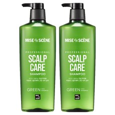 미쟝센 스칼프 케어 그린티 샴푸, 680ml, 2개