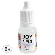 조이리퀴드 아로마조이 슬라임재료 아이스베리 10ml, 6개, 혼합 색상