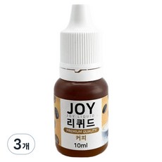 아로마조이 조이리퀴드 슬라임 향료 10ml, 3개, 커피