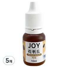 아로마조이 조이리퀴드 슬라임 향료 10ml, 5개, 커피
