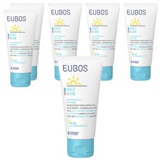 EUBOS 孩童防曬霜, 50ml, 6條
