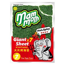 mam moth MM象 泰式烤海苔 酷辣香味, 42g, 1袋