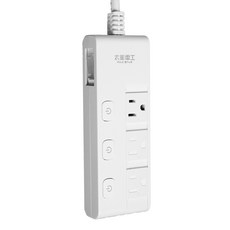 MAX STAR 太星電工 蓋安全四開三插滑蓋電腦線 1.8m, OCJ43306, 1個