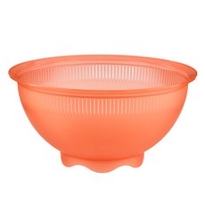 Tupperware 特百惠 多功能洗滌碗, 1個, 珍珠橘