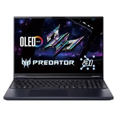 acer 宏碁 Predator WQXGA/OLED 16吋, Intel Core Ultra 9 275HX, NVIDIA GeForce RTX 5070, 16GB DDR5, 512GB SSD, Windows 11, 黑色, PHN16S-71-90J2