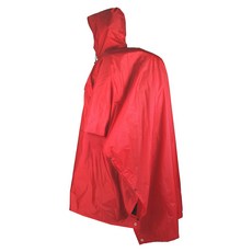 RHINO 犀牛 登山斗篷/地布/外帳 三合一 S(180 x 140cm) PONCHO/TARP TrekLite, 紅色, 1人