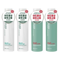 플리프 시카-알로에 앰플 토너 + 알로에 카밍 올인원 로션 2종세트, 2세트