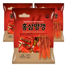 ILKWANG 紅蔘羊羹軟糖, 250g, 3包