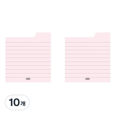 PLEPIC Moist描圖索引便利貼 M, 10個, 13 花開線條, 1入