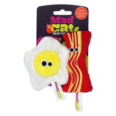 Mad Cat 貓草包 貓玩具, 培根蛋, 1個