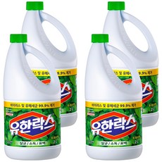 유한락스 후레쉬, 2L, 4개