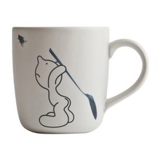 Propaganda MR.P馬克杯 陶瓷材質 尺寸8.85 x 9.7 cm 白色, 白色 果蠅退散 陶瓷, 1個