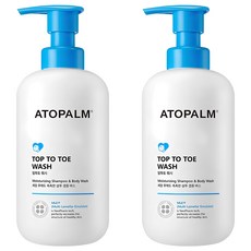 ATOPALM 愛多康 Top To Toe寶寶多合一洗頭沐浴精, 460毫升, 2瓶
