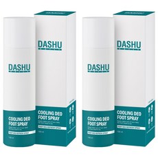 다슈 쿨링 데오 풋스프레이 발냄새제거제, 2개, 1개입