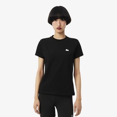 라코스테 여성용 베이직 스포츠 티셔츠