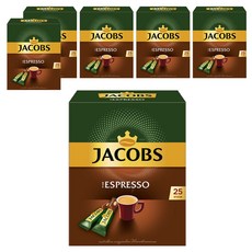 JACOBS 經典即溶咖啡義式濃縮 (25包), 1.8g, 6盒