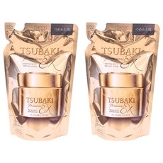 TSUBAKI 思波綺 金耀瞬護髮膜EX Premium EX Repair Mask, 150g, 2包