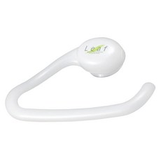 inomata Leaf吸盤毛巾架 日本製, White, 1個