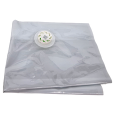 KOUJI 叩吉好物 真空壓縮袋 S03 平面氣閥小款, 70 x 45cm, 2個裝, 1組