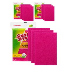 3M Scotch-Brite 百利 零刮痕多功能菜瓜布, 3入, 3包