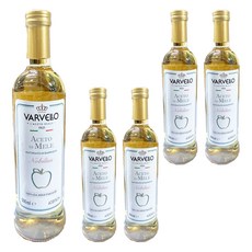 VARVELLO 瓦維羅 金標蘋果醋, 500ml, 5瓶