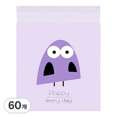 withWIN 간편 부착식 차량용 쓰레기봉투, 60개