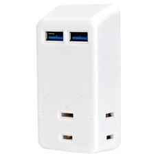 RONEVER USB小壁插 85 x 44 x 45mm, ZPR-048, 1個