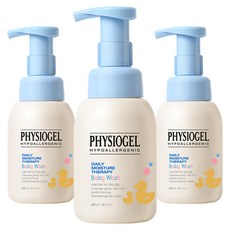 피지오겔 데일리 모이스쳐 테라피 베이비 탑투토 워시, 300ml, 3개