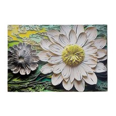 AFAMIC 艾法 橡膠珪藻土防滑軟地墊, 綠色 + 白色, 1個