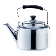 Hi CHEF 掌廚 LORETTA 316笛音壺 SUS316不鏽鋼 滿水容量 MIT台灣製造, 8L, 1個, 銀色