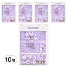 Sanrio 三麗鷗 角色綜合筆記本, 10個, 酷洛米