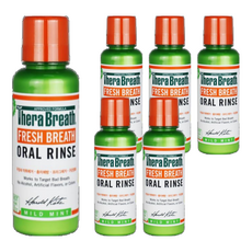 테라브레스 프레시브레스 가글 미니사이즈 마일드민트 향, 150ml, 6개