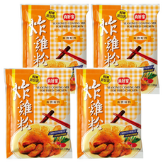 真好家 炸雞粉 多種特殊澱粉及調味料調配而成 不必醃漬 沾粉片刻即可油炸 使用簡單方便, 120g, 4包