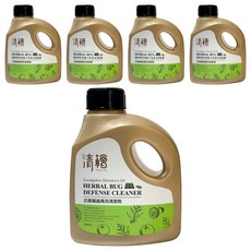 清檜 萬用清潔劑 檸檬桉植萃配方, 600ml, 5瓶
