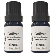 Bio-matrix 百翠氏 岩蘭草純精油 印度產, 15g, 10ml, 2個