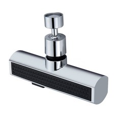 0死角萬向旋轉增壓加長延伸廚房水龍頭 銀色, 1組