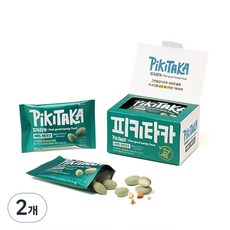 pikitaka 杏仁薄荷巧克力 5入, 2個, 150g