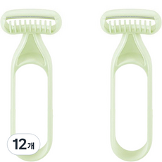 시토닉 제모 바디 여성용 트리머 그린, 1개입, 12개