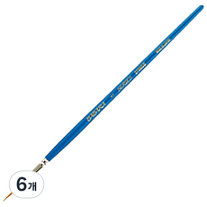 韓國 BABARA 工藝畫筆 2700-GB, 1號, 6個