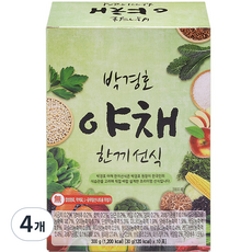 박경호 야채 한끼선식 10포, 300g, 4개