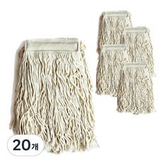 World Clean 一般紗線麻布拖把 350g, 20個