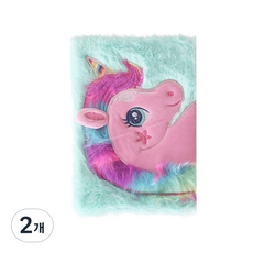 Ruby Coco獨角獸紀錄用月曆日記本, 薄荷