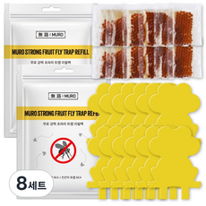 무로 강력 초파리 트랩 리필팩 2종 x 6p 세트, 8세트