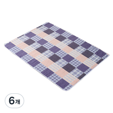 안심 위생 환자 깔개매트 4, 6개, 1개입